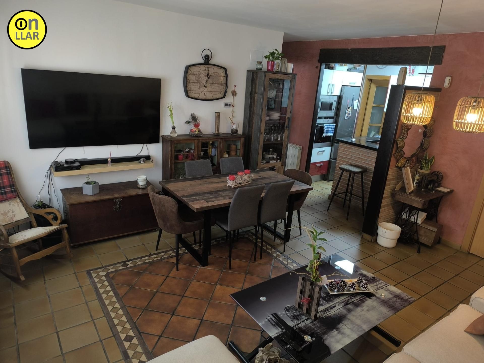 Menjador de Pis en venda en Granollers amb Calefacció