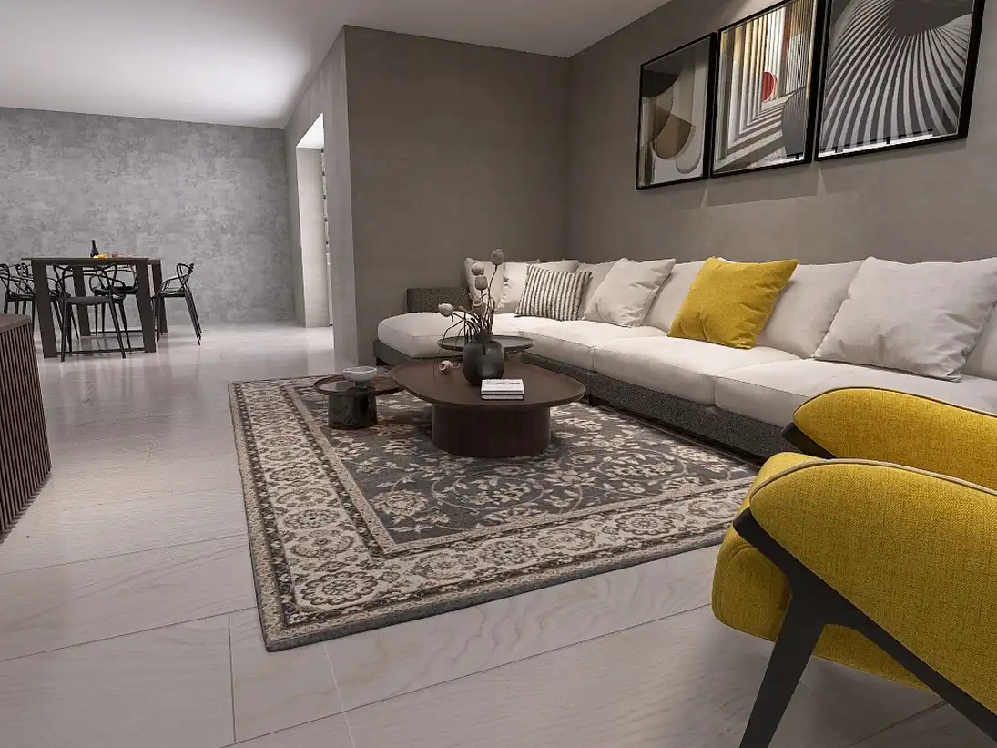 Sala de estar de Piso en venta en Madrid con Calefacción, Trastero y Amueblado