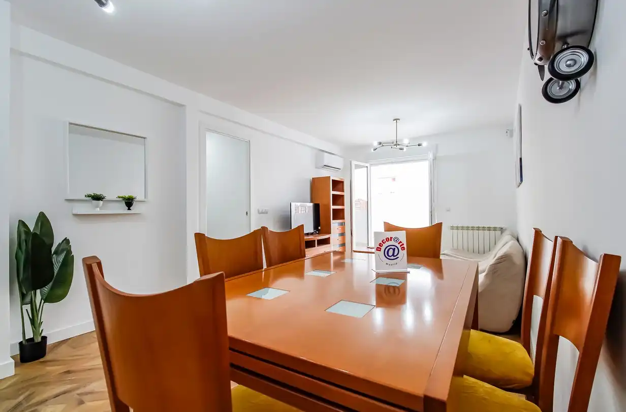 Dining room of Flat for sale in Madrid  with Air Conditioner, Heating and Terrace