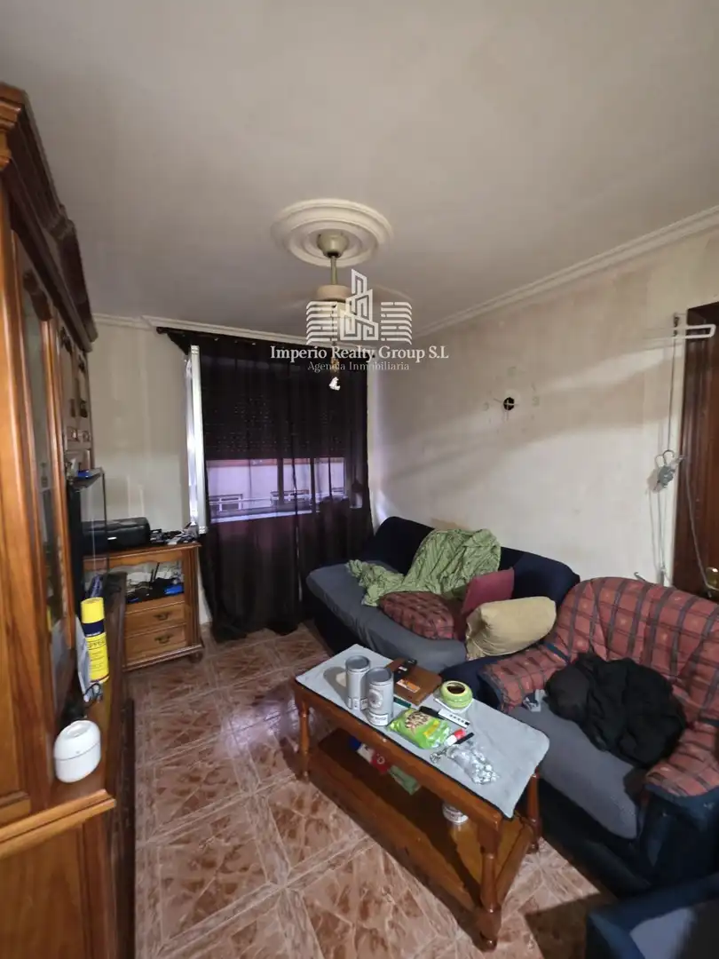 Living room of Flat for sale in Mieres (Asturias)  with Heating, Storage room and Furnished