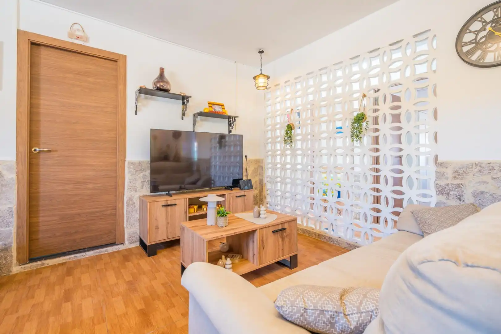 Sala de estar de Casa o chalet en venta en Benaguasil con Aire acondicionado, Calefacción y Jardín privado
