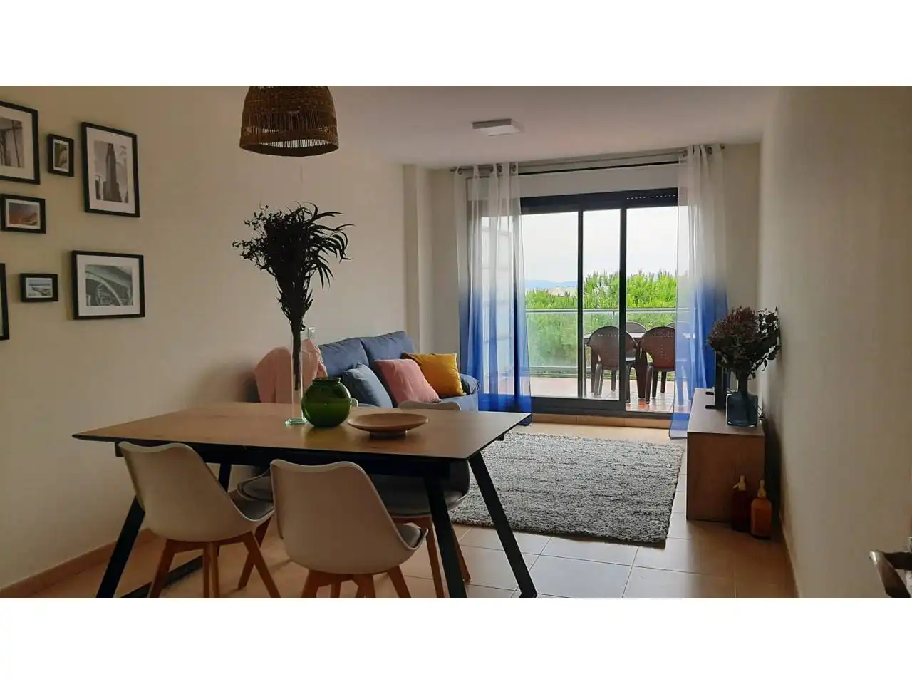 Living room of Flat for sale in San Jorge / Sant Jordi  with Air Conditioner, Heating and Terrace