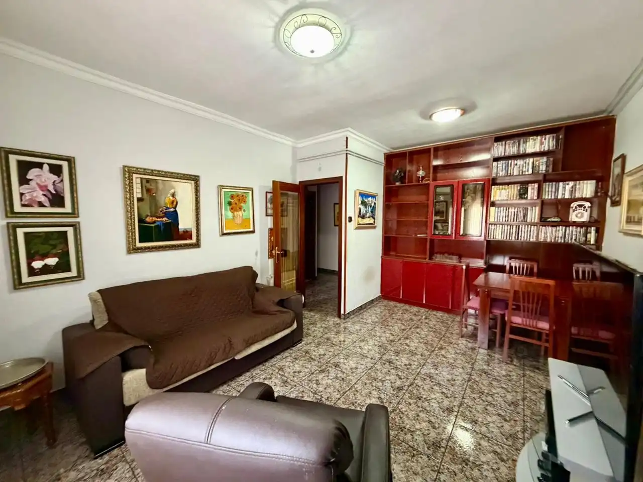 Sala de estar de Piso en venta en Montcada i Reixac con Aire acondicionado, Calefacción y Amueblado