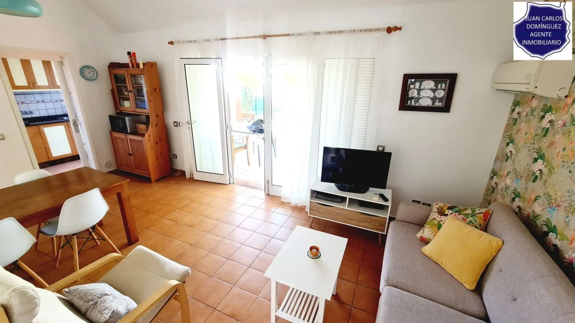 Sala de estar de Casa o chalet de alquiler en San Bartolomé de Tirajana con Aire acondicionado, Jardín privado y Terraza