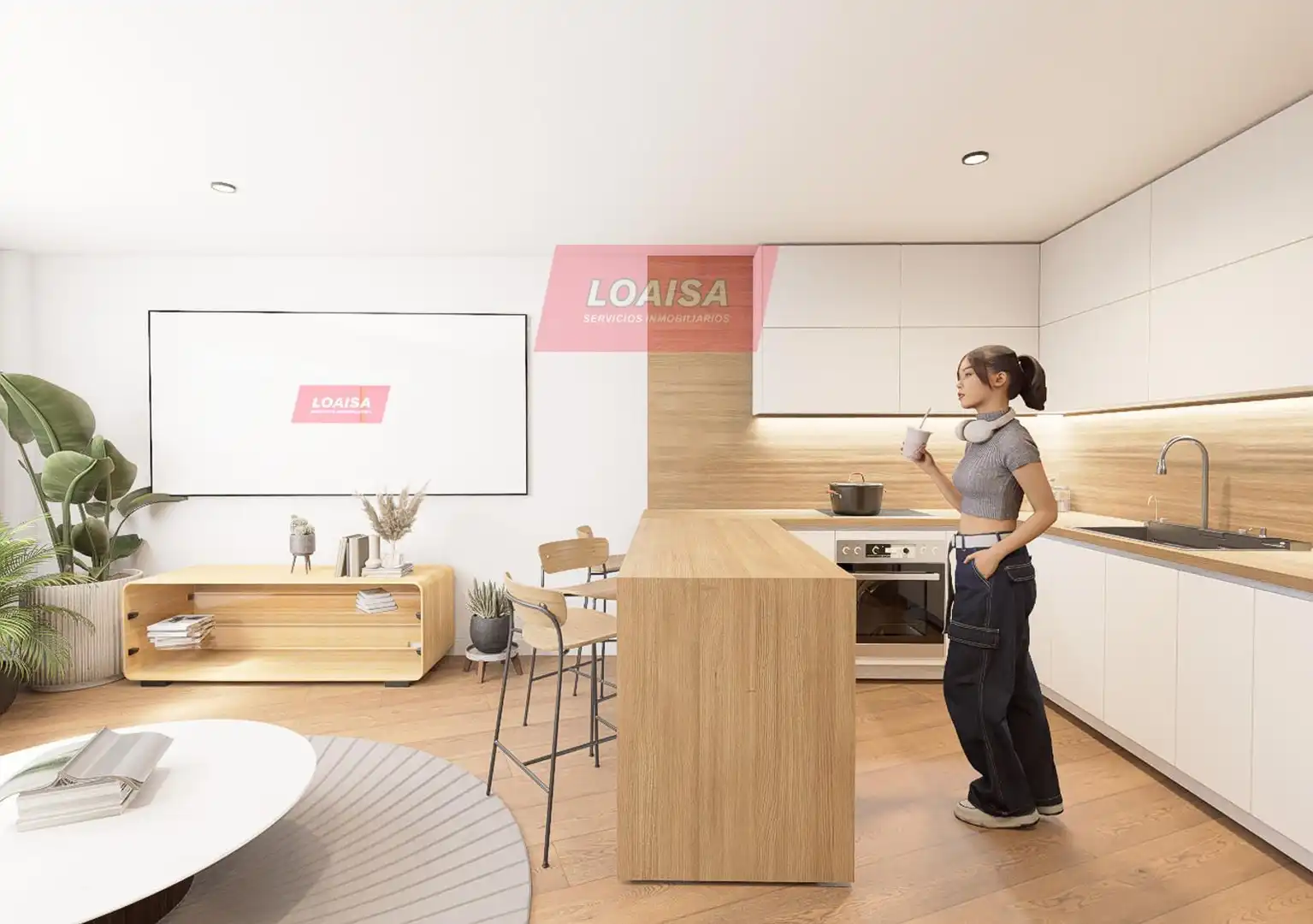Kitchen of Flat for sale in Vera  with Heating and Terrace
