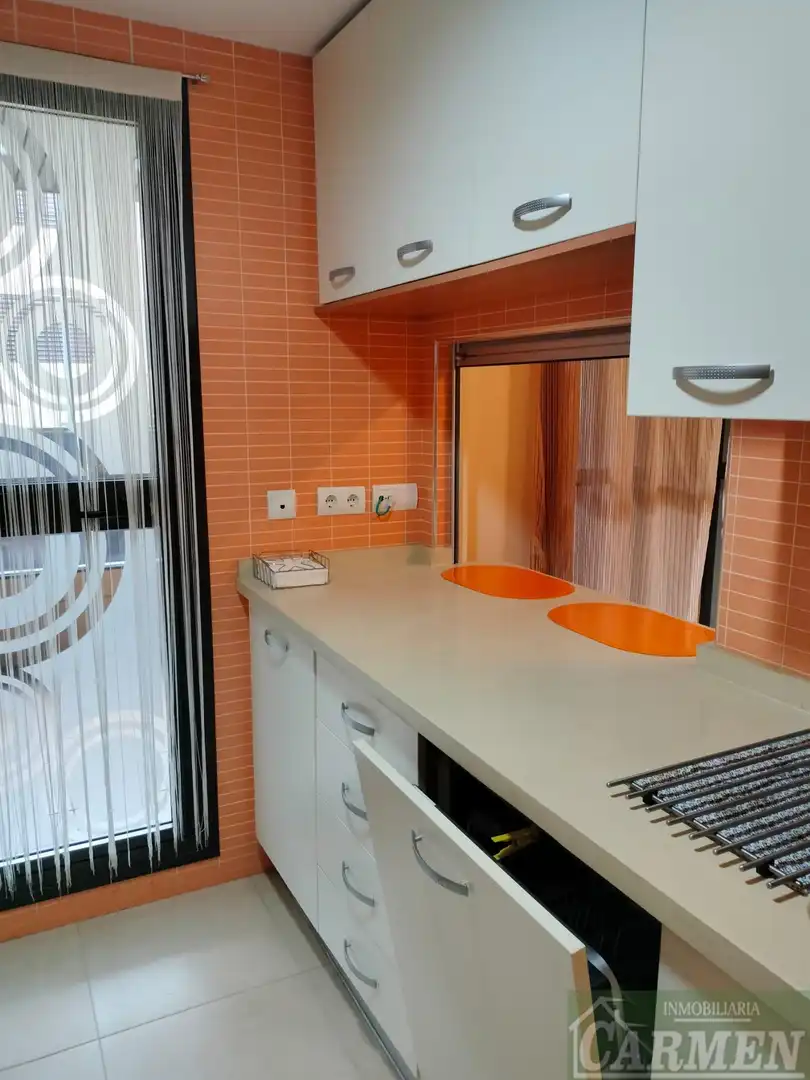 Kitchen of Flat for sale in Jerez de la Frontera  with Air Conditioner, Heating and Terrace