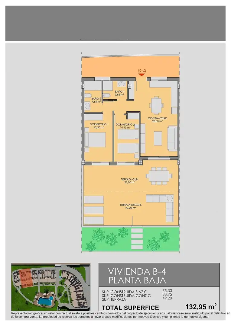 Appartement compact avec terrasse à vendre à Las Lomas de Rame - Bahía Bella, imagen 41