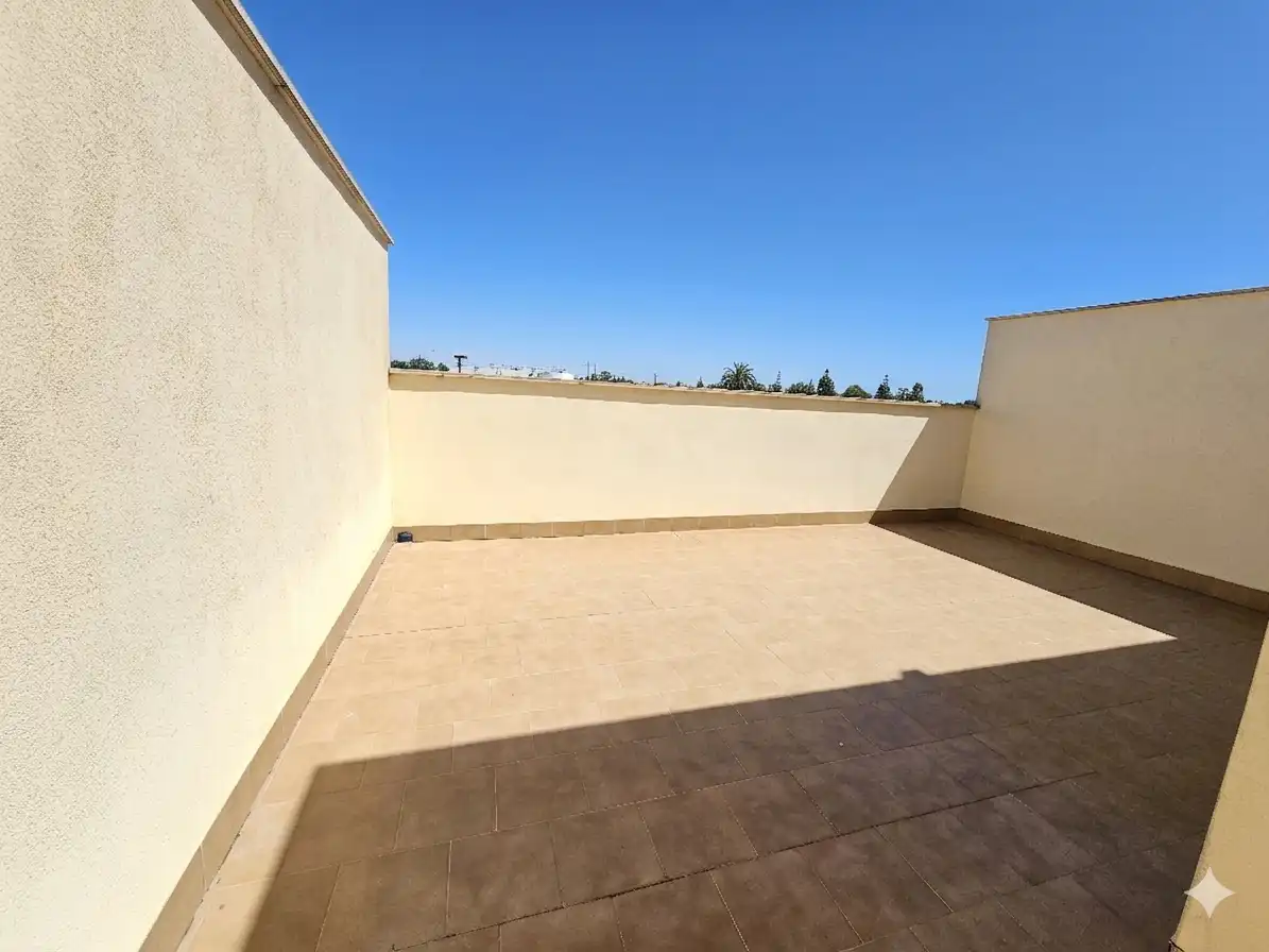 Terrace of Detached homes for sale in Los Alcázares  with Air Conditioner, Heating and Private garden