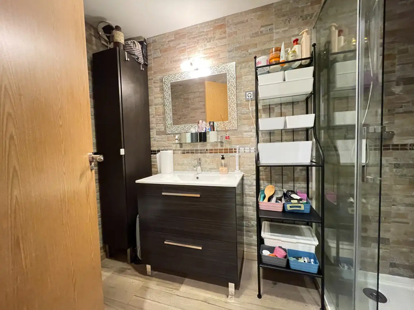 Badezimmer von Wohnung zum Verkauf in Ejea de los Caballeros mit Terrasse, Abstellraum und Möbliert