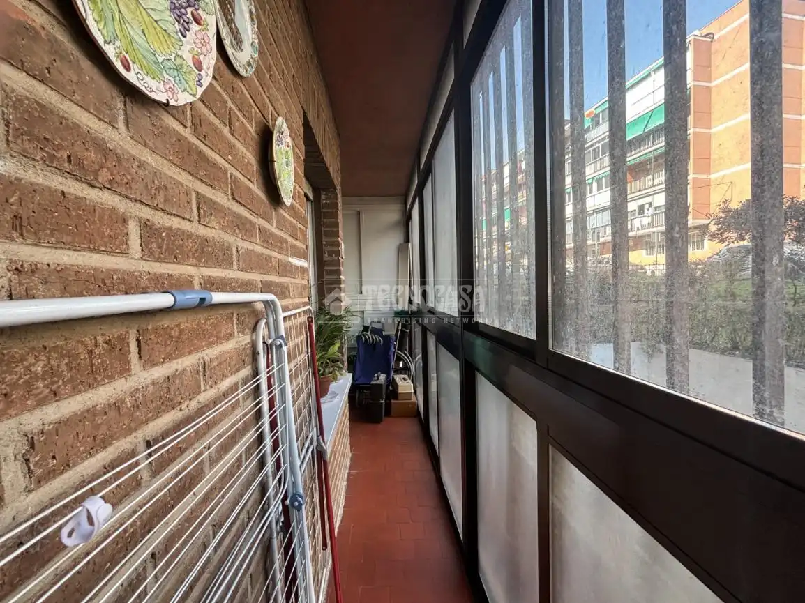 Balcony of Flat for sale in Leganés