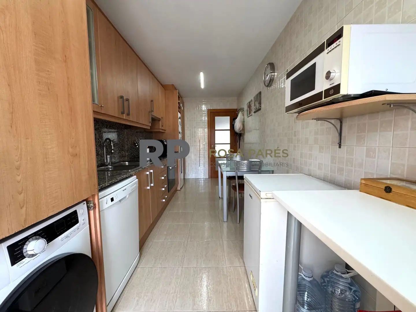 Cocina de Dúplex en venta en Centelles con Calefacción y Terraza