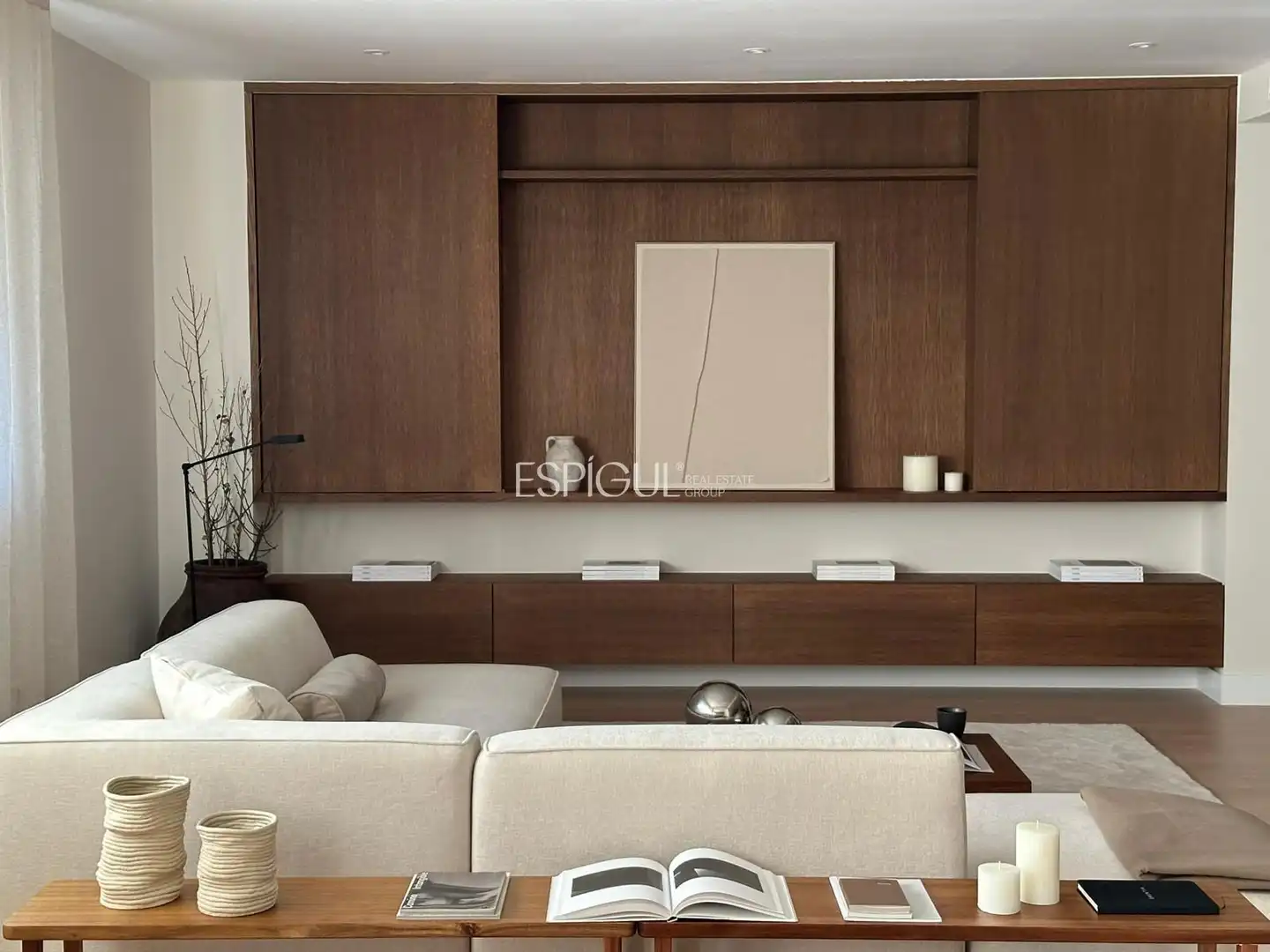 Sala de estar de Piso en venta en  Madrid Capital con Aire acondicionado, Calefacción y Amueblado