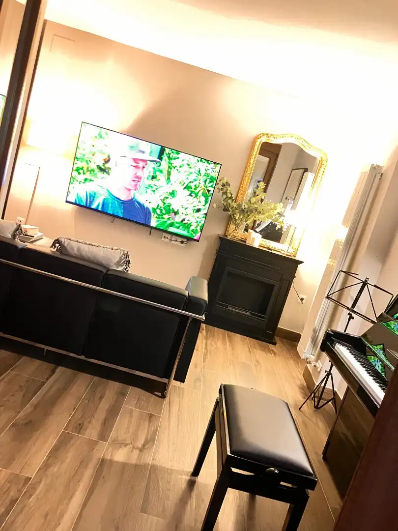 Sala d'estar de Casa o xalet en venda en Vegaquemada amb Calefacció, Jardí privat i Balcó