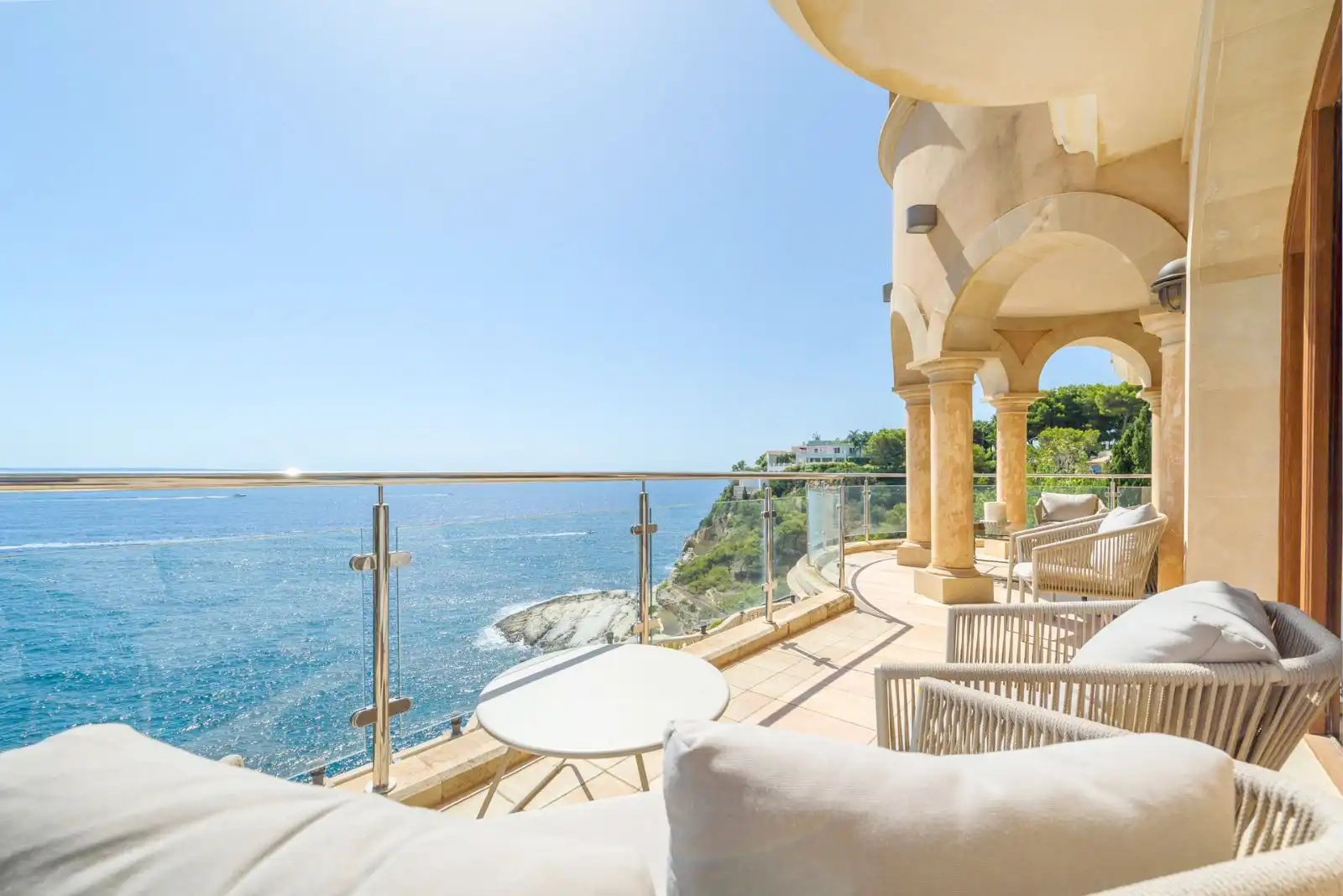 Terrace of Houses for rent in Calvià  with Air Conditioner, Heating and Private garden