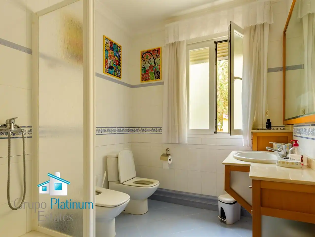 Baño de Casa o chalet en venta en Olula del Río con Aire acondicionado, Calefacción y Jardín privado