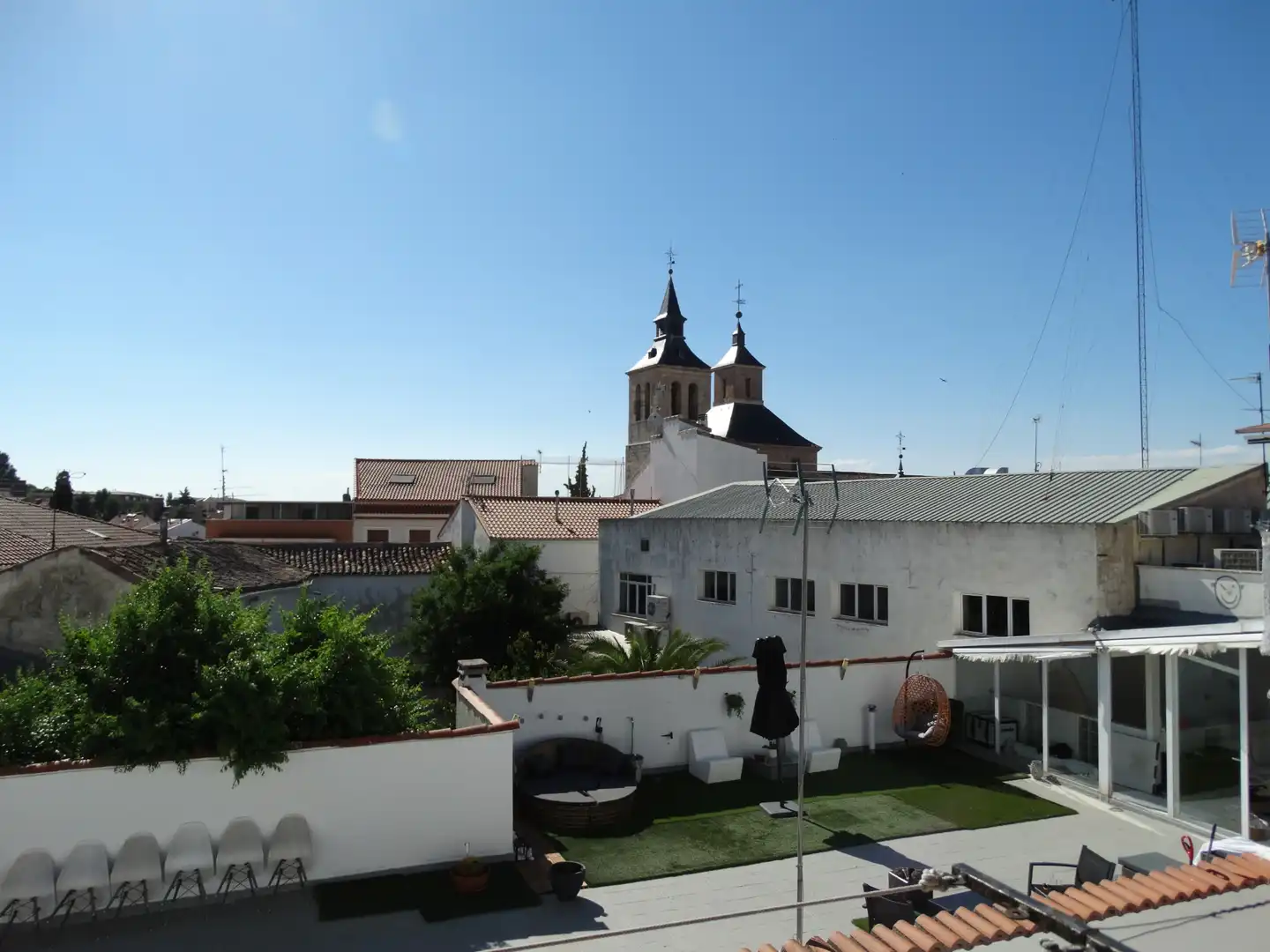 Außenansicht von Wohnung zum Verkauf in Arganda del Rey mit Heizung und Balkon