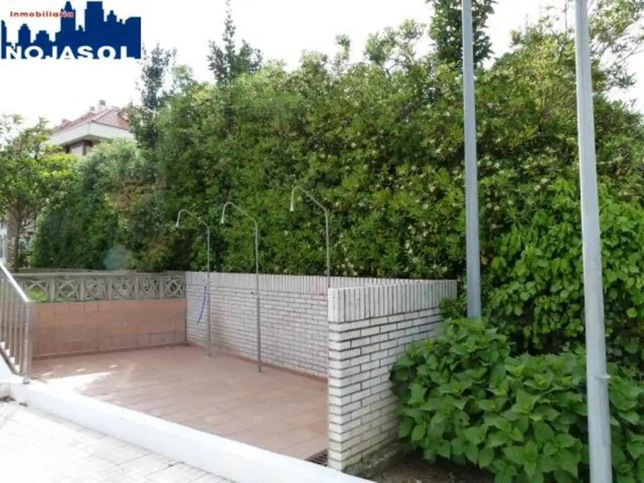 Jardín de Apartamento de alquiler en Noja con Terraza y Amueblado