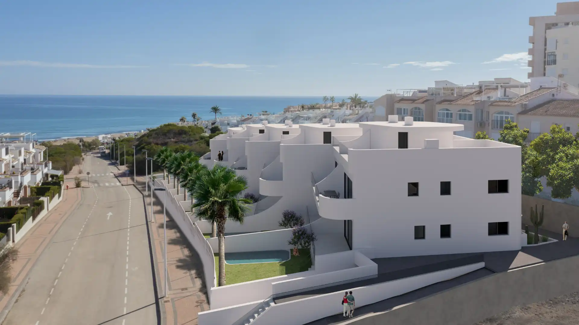 Exterior view of Apartments for sale in Torrevieja  with Air Conditioner, Terrace and Community pool