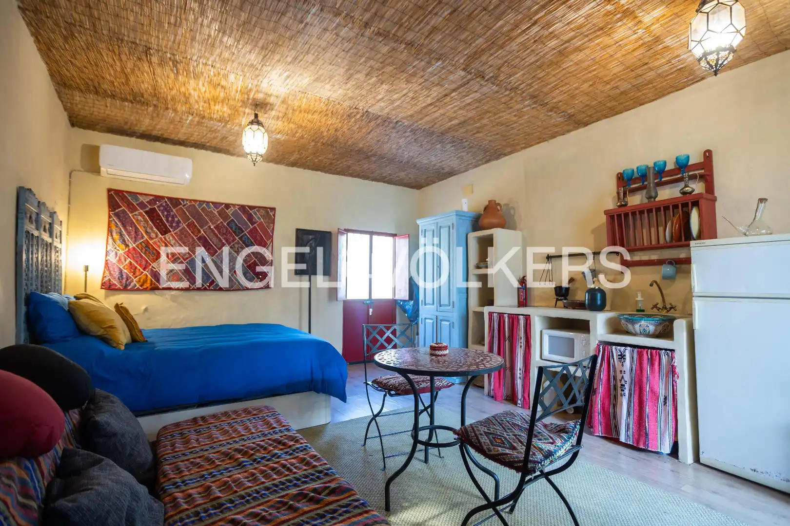 Habitación de Casa o chalet en venta en Cazalla de la Sierra con Calefacción, Amueblado y Balcón