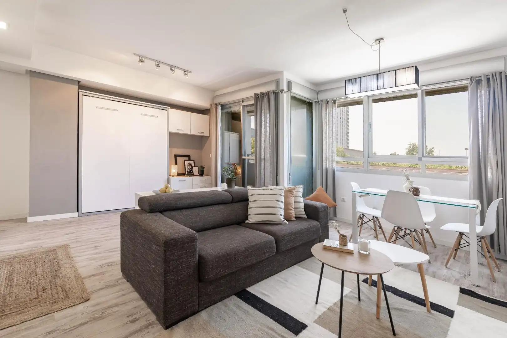 Sala de estar de Piso en venta en Valencia con Aire acondicionado, Jardín privado y Parquet