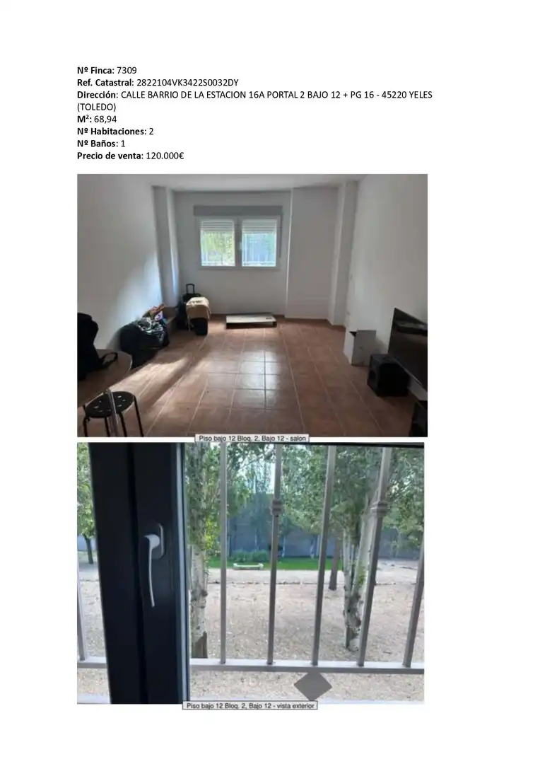 Flat for sale in Yeles  with Heating