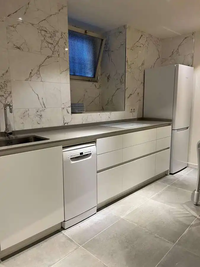 Kitchen of Flat for sale in Bilbao   with Heating, Storage room and Furnished