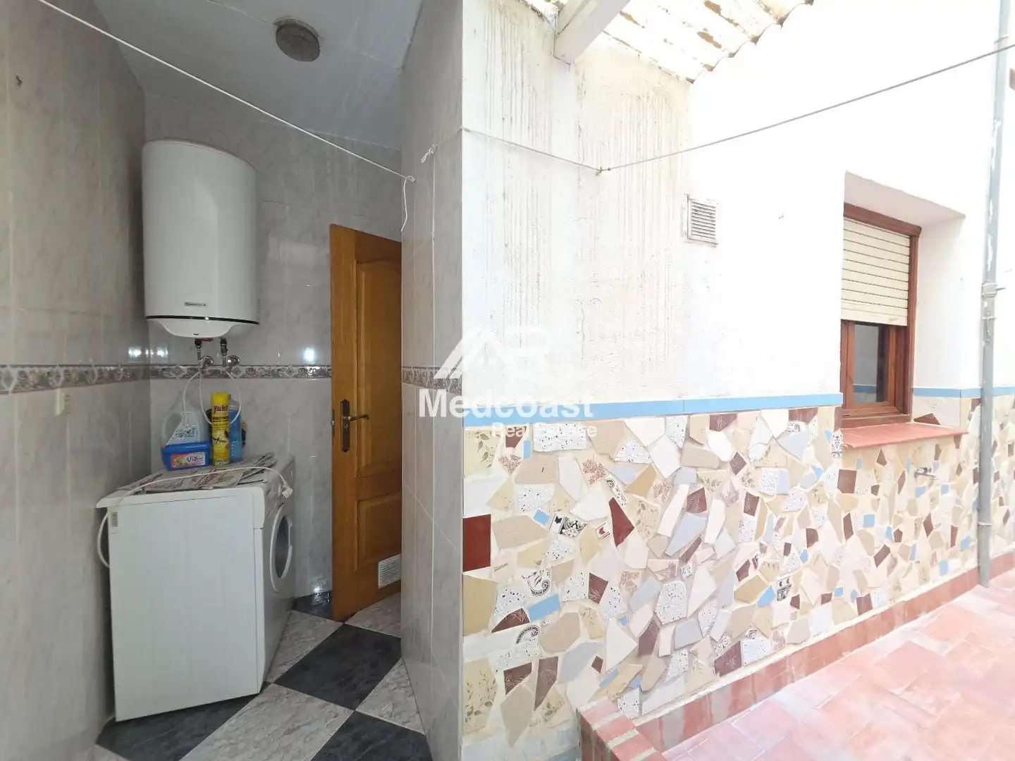 Kitchen of Flat for sale in Garrucha  with Air Conditioner, Terrace and Furnished