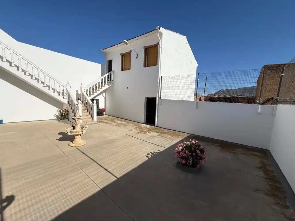 Exterior view of Houses for sale in Zafarraya  with Terrace, Storage room and Furnished