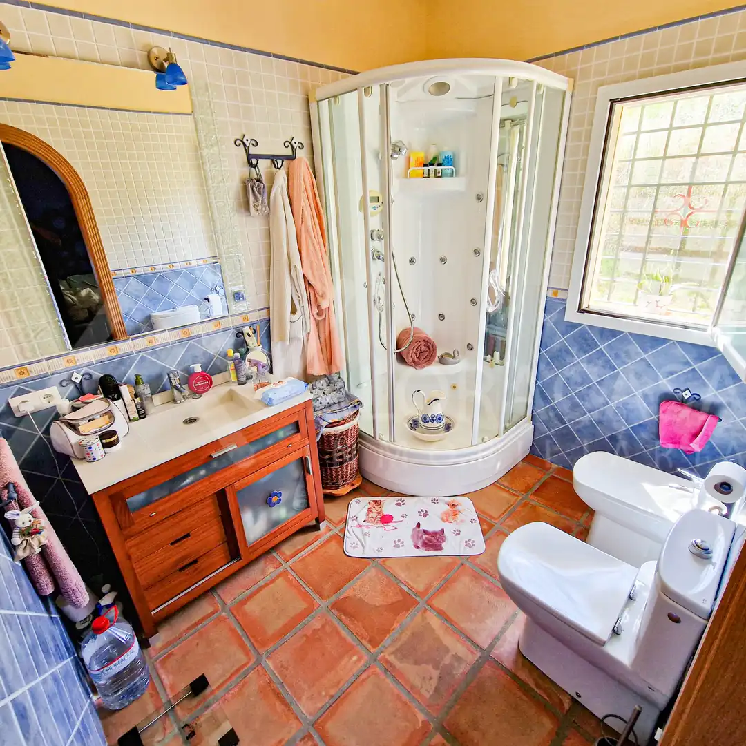 Bany de Casa o xalet en venda en Alhaurín de la Torre amb Aire condicionat, Jardí privat i Terrassa