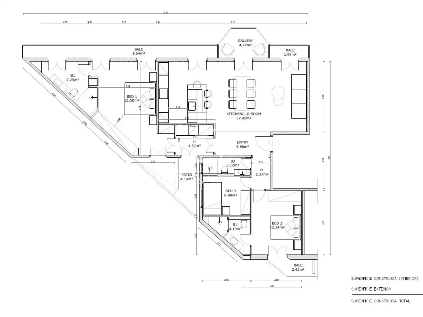 Wohnung mit Terrasse zum Verkauf in Eixample, imagen 38