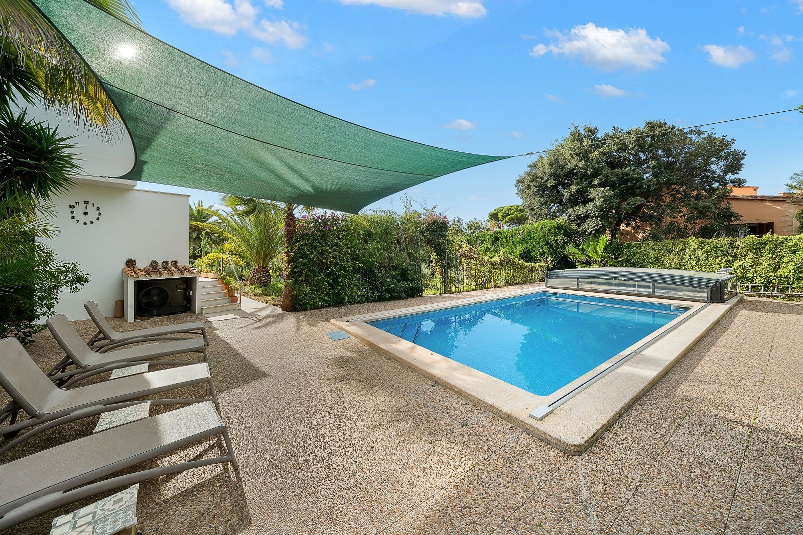 Swimming pool of Single-family semi-detached for sale in Son Servera  with Air Conditioner, Heating and Private garden