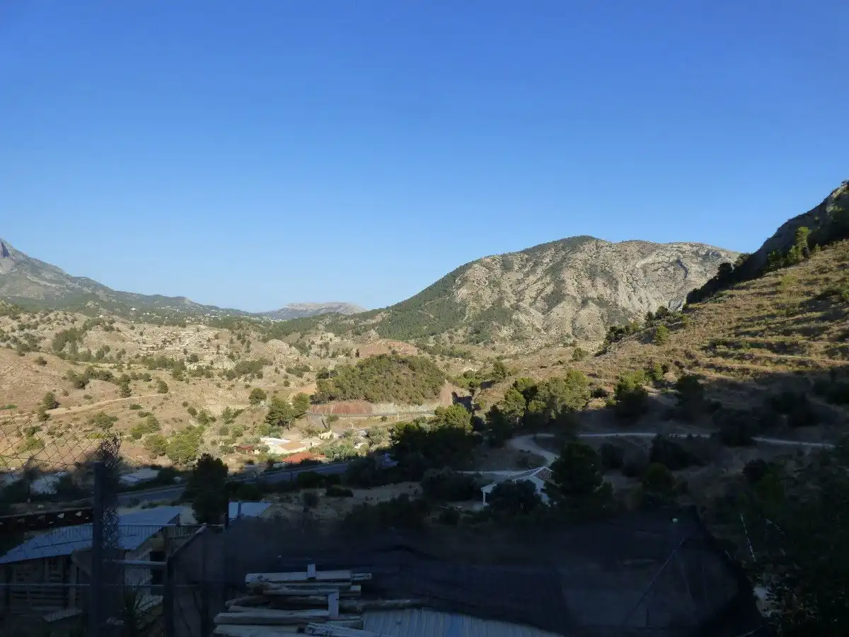 Vista exterior de Finca rústica en venda en Orxeta amb Jardí privat, Terrassa i Traster