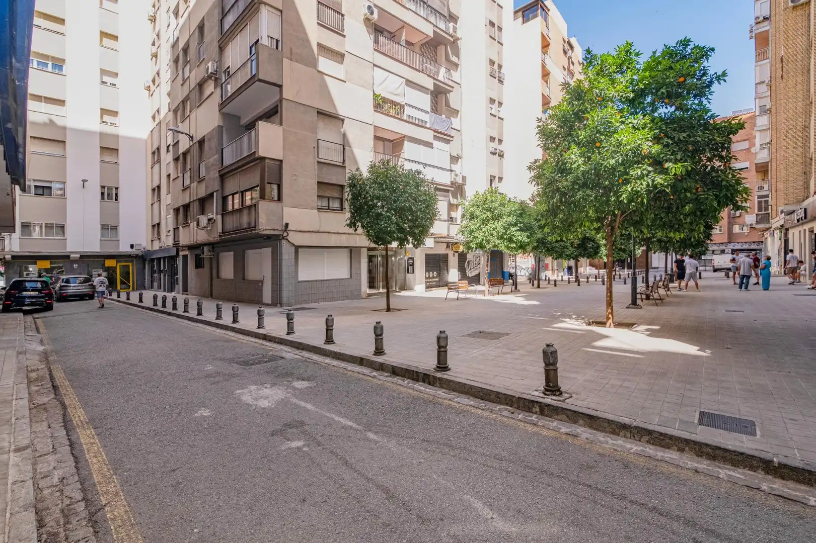 Vista exterior de Piso en venta en Granada con Calefacción y Amueblado