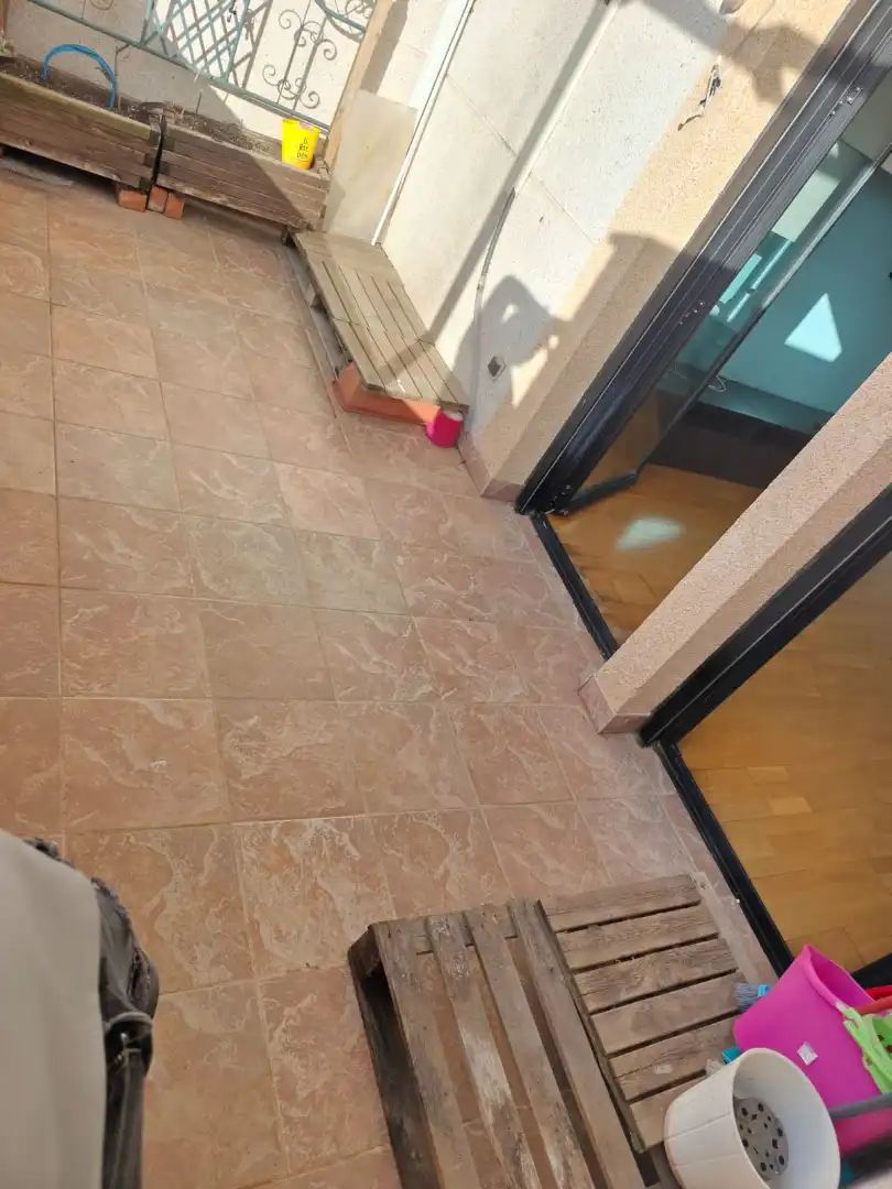 Terrace of Flat for sale in Velilla de San Antonio  with Heating, Terrace and Furnished