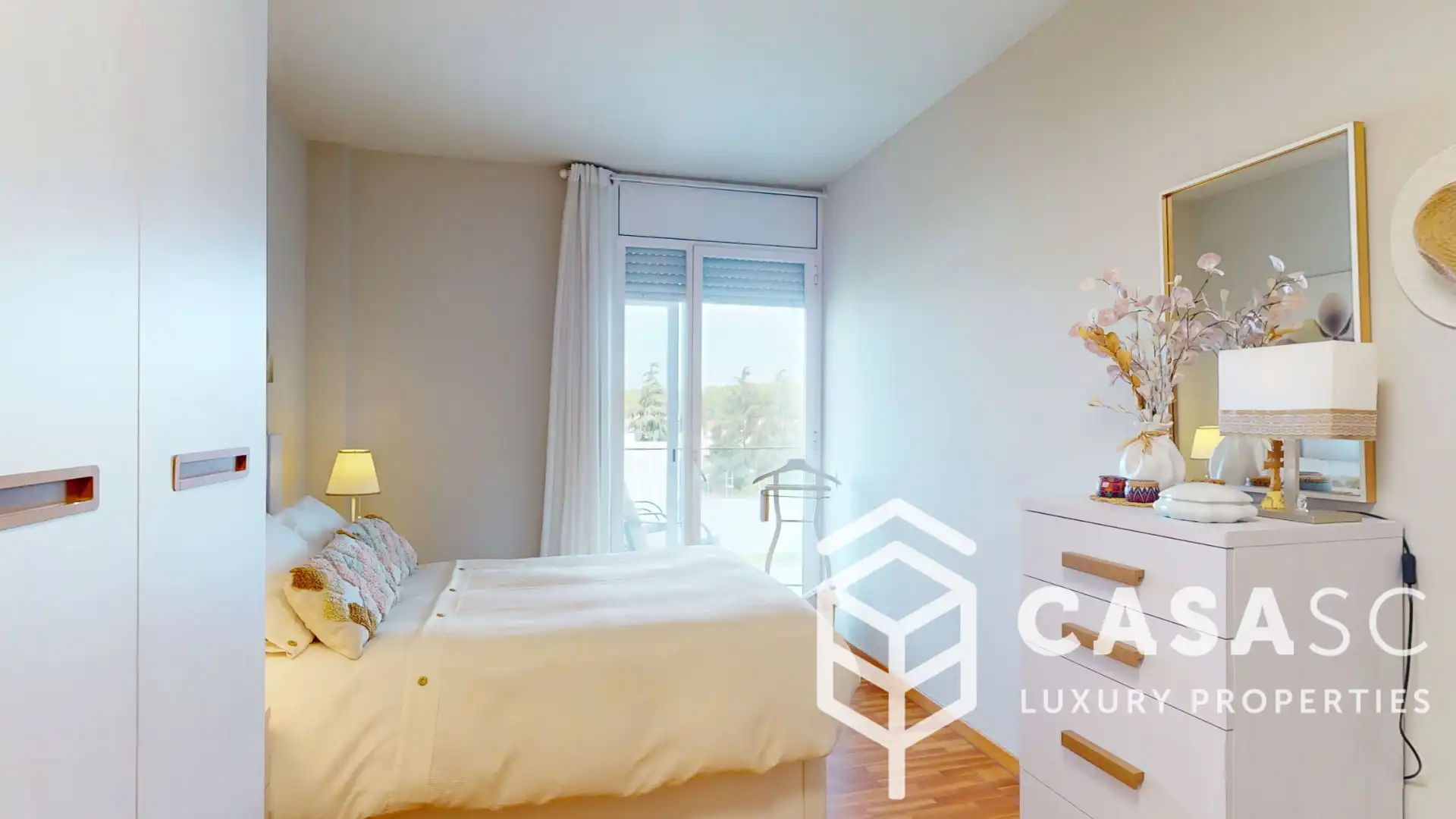 Bedroom of Attic for sale in Sant Cugat del Vallès  with Air Conditioner, Heating and Parquet flooring