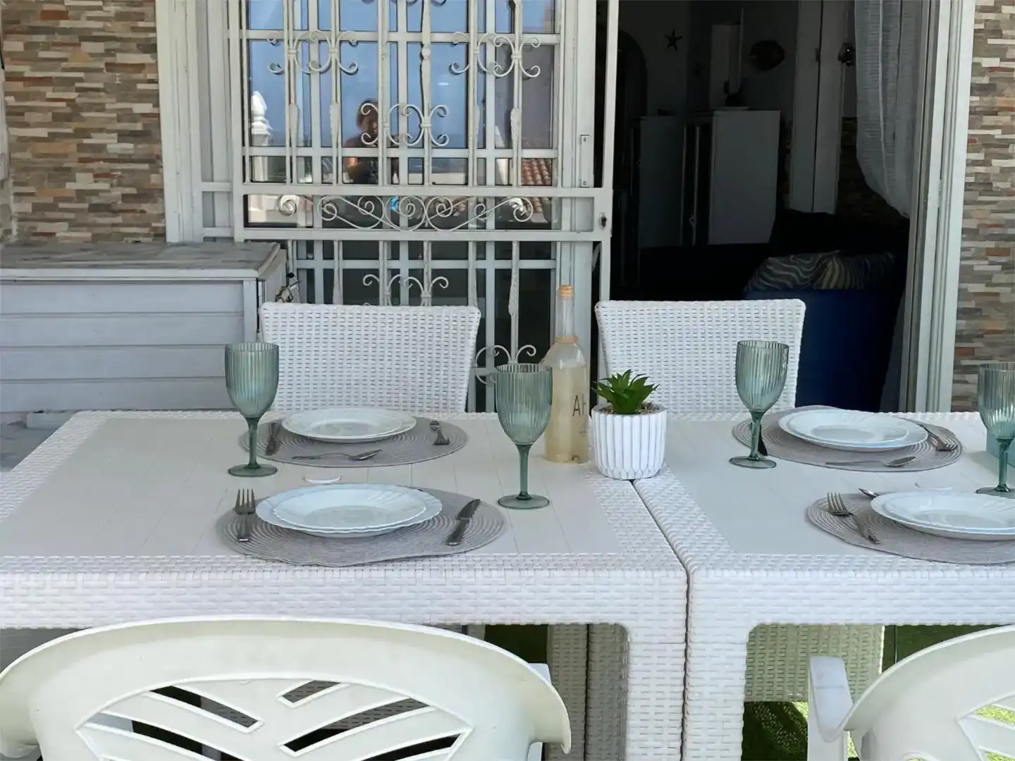 Terrace of Flat for rent in Adeje  with Swimming Pool