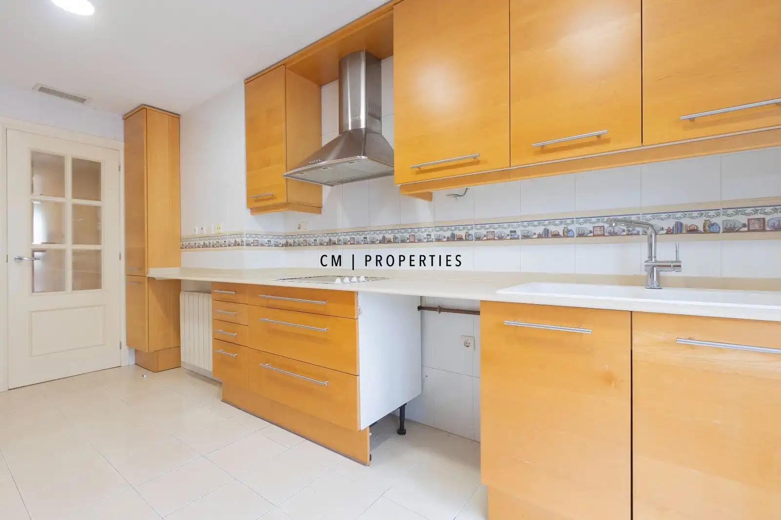 Cocina de Piso de alquiler en Valencia con Aire acondicionado, Calefacción y Parquet
