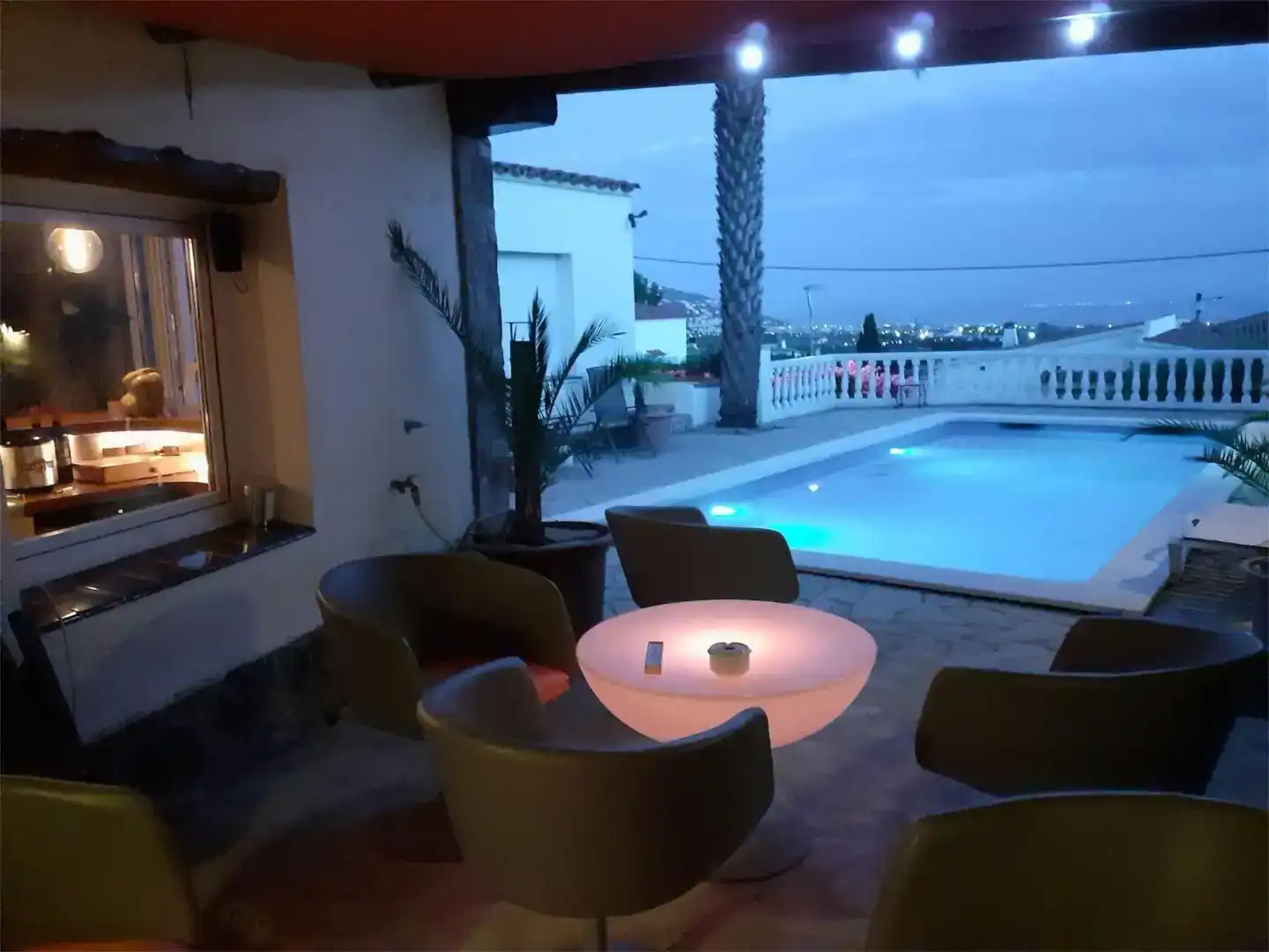 Terraza de Casa o chalet en venta en Roses con Aire acondicionado, Piscina y Balcón
