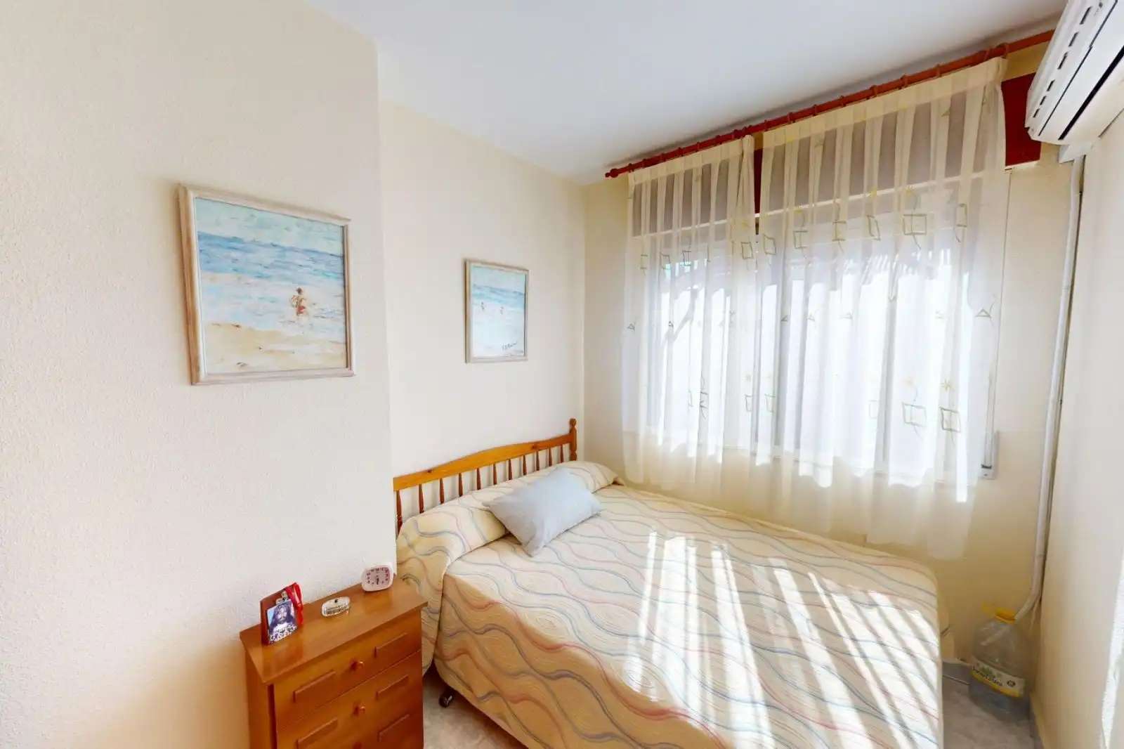 Schlafzimmer von Wohnungen zur Miete in Los Alcázares mit Klimaanlage, Heizung und Terrasse