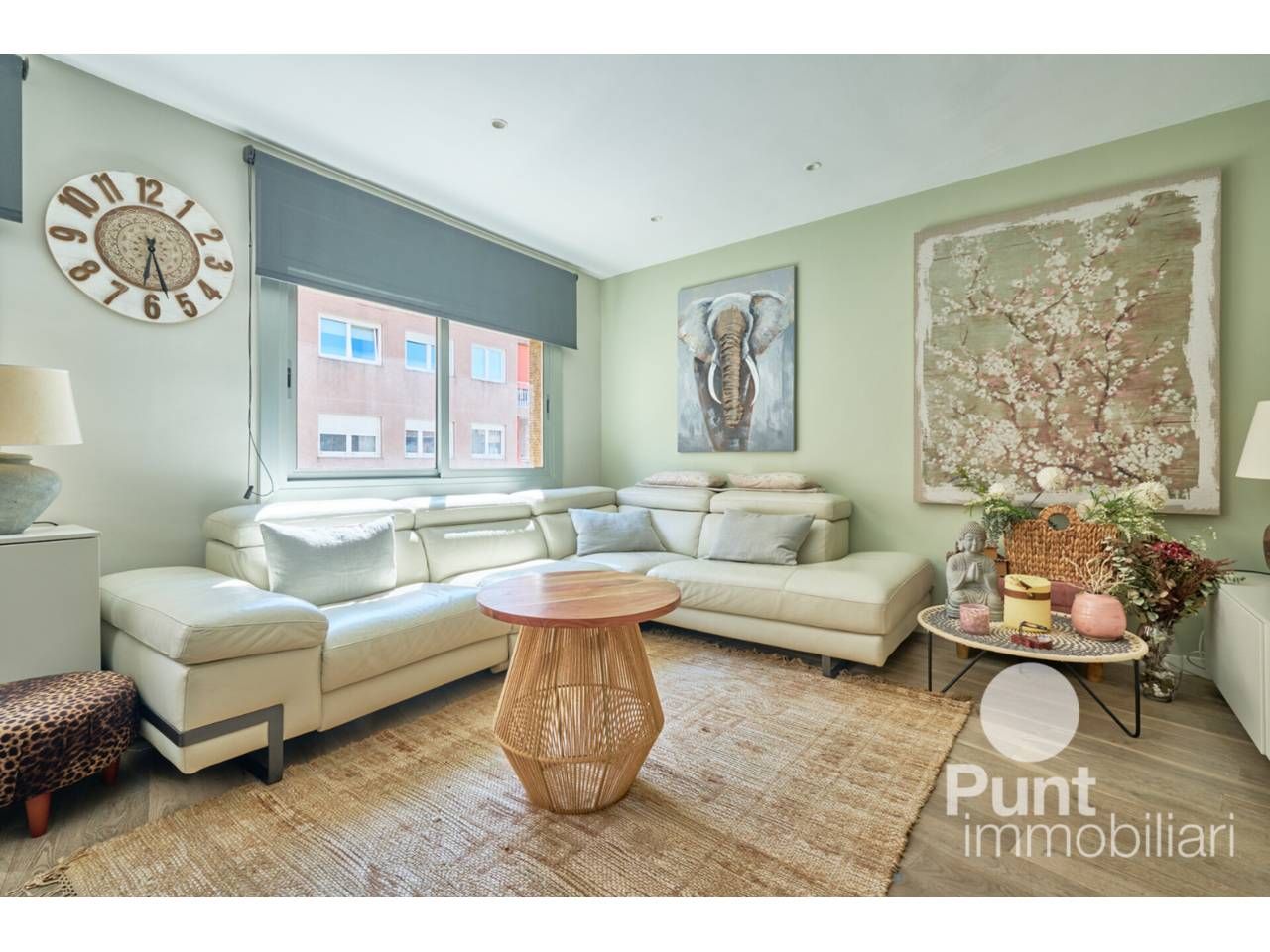 Living room of Flat for sale in Premià de Mar  with Air Conditioner, Heating and Parquet flooring