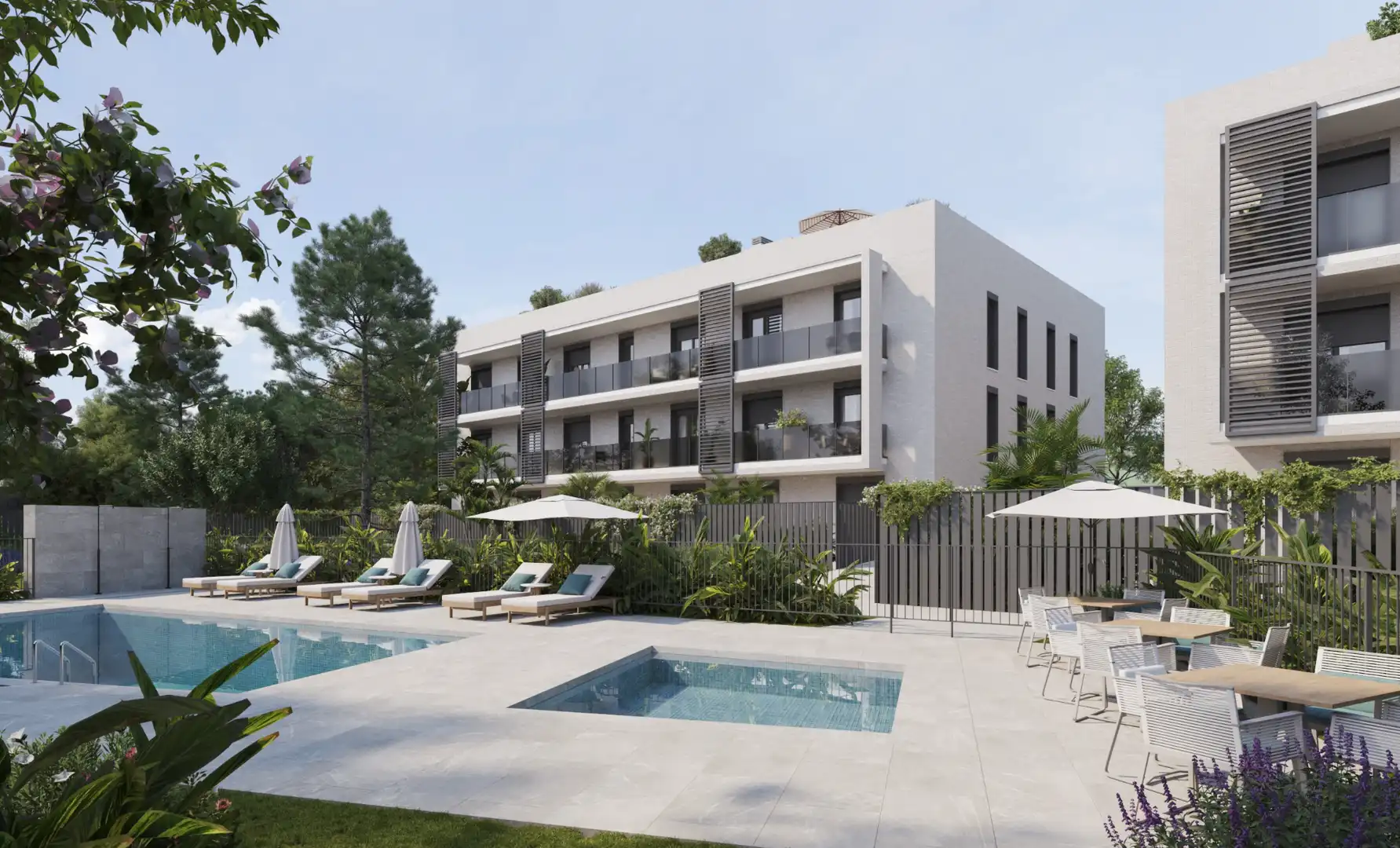 Neubau-Wohnung mit Terrasse zum Verkauf in Passeig del Pitort 9, imagen 5