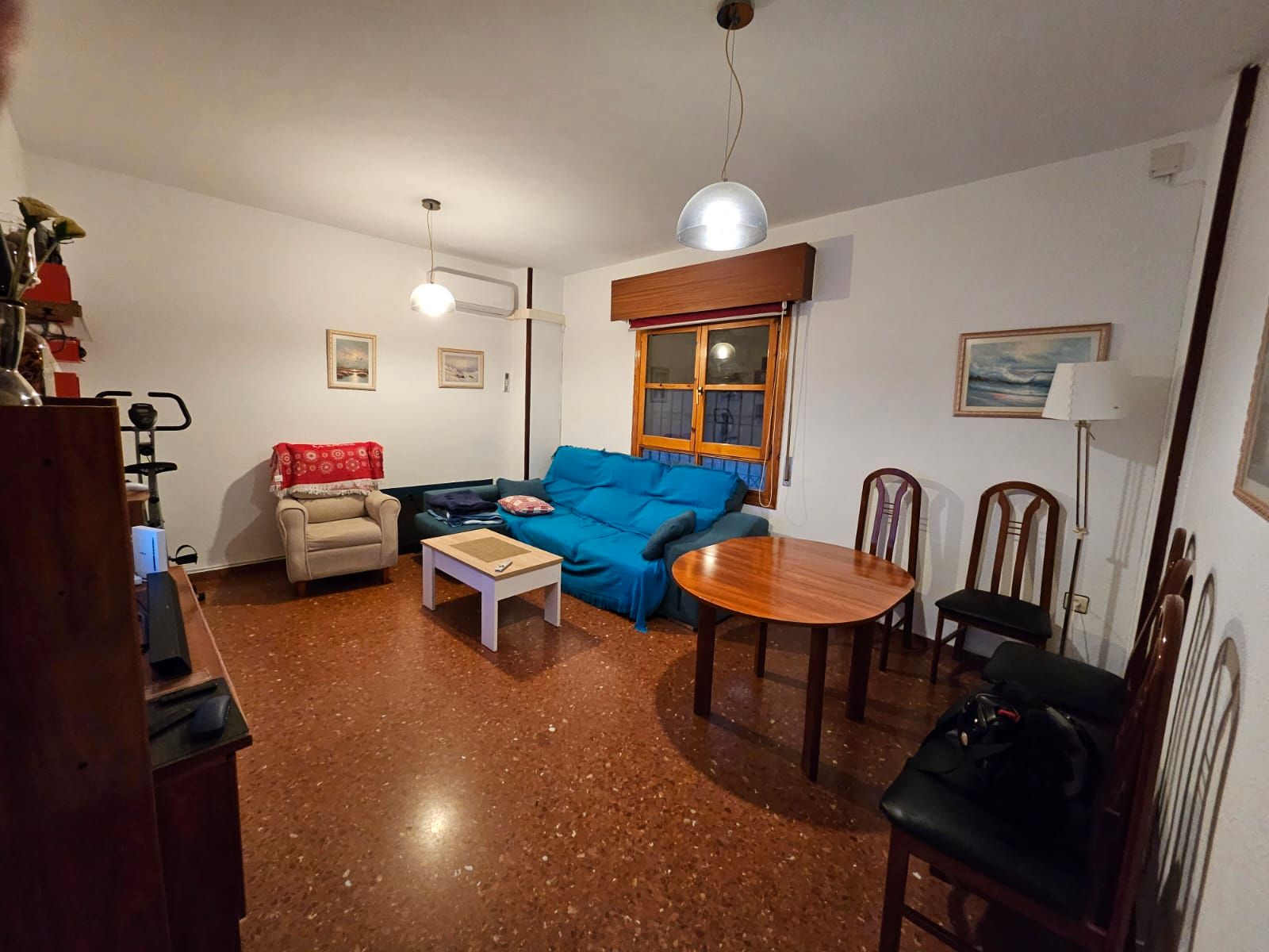 Sala d'estar de Apartament en venda en  Jaén Capital amb Aire condicionat, Moblat i Forn