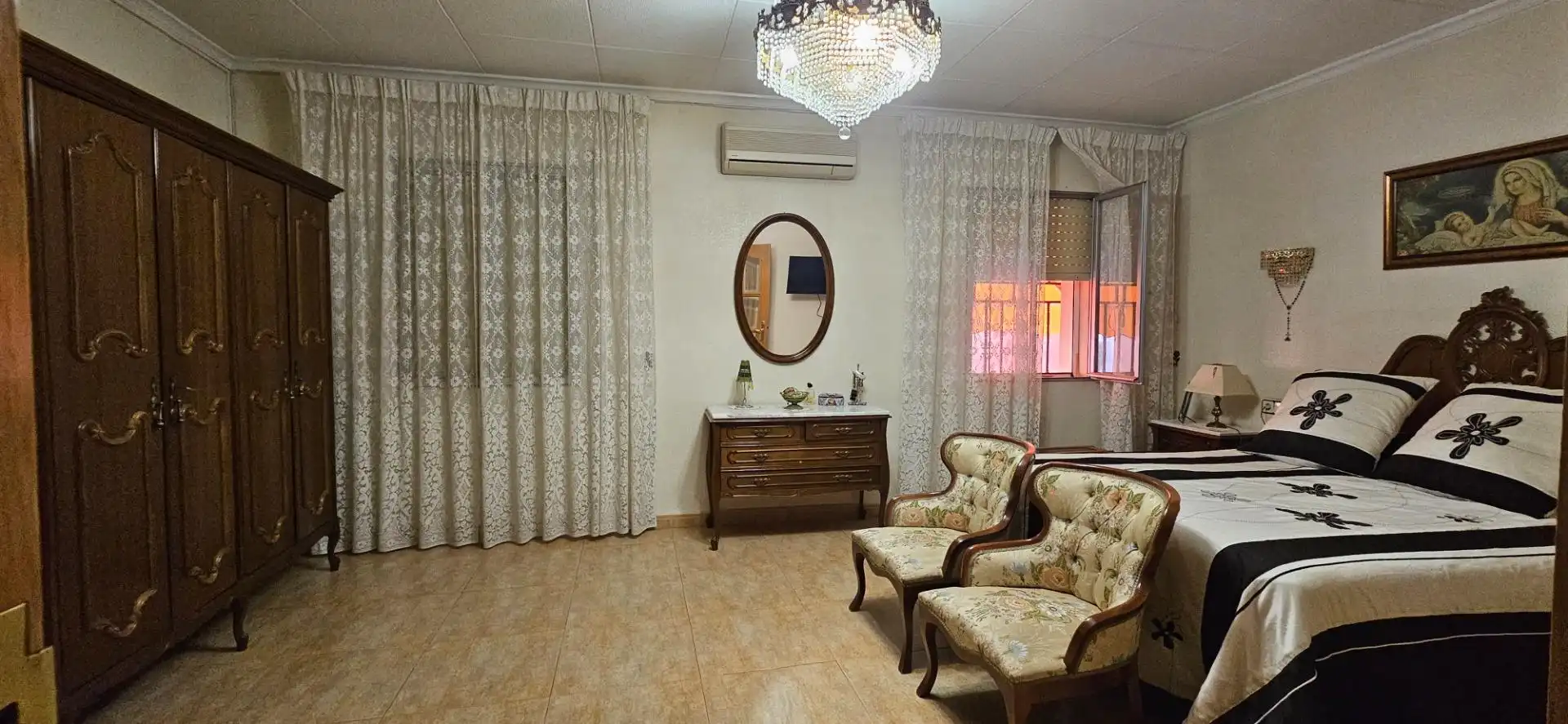 Living room of Houses for sale in Archena  with Storage room, Furnished and Balcony