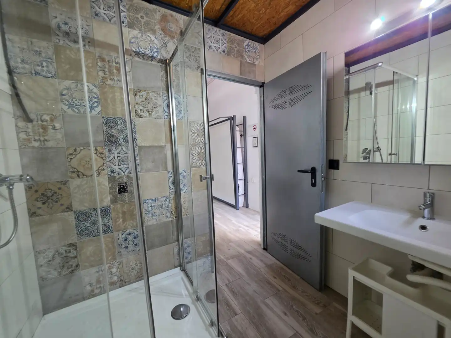 Baño de Casa adosada en venta en Badalona con Aire acondicionado, Calefacción y Terraza