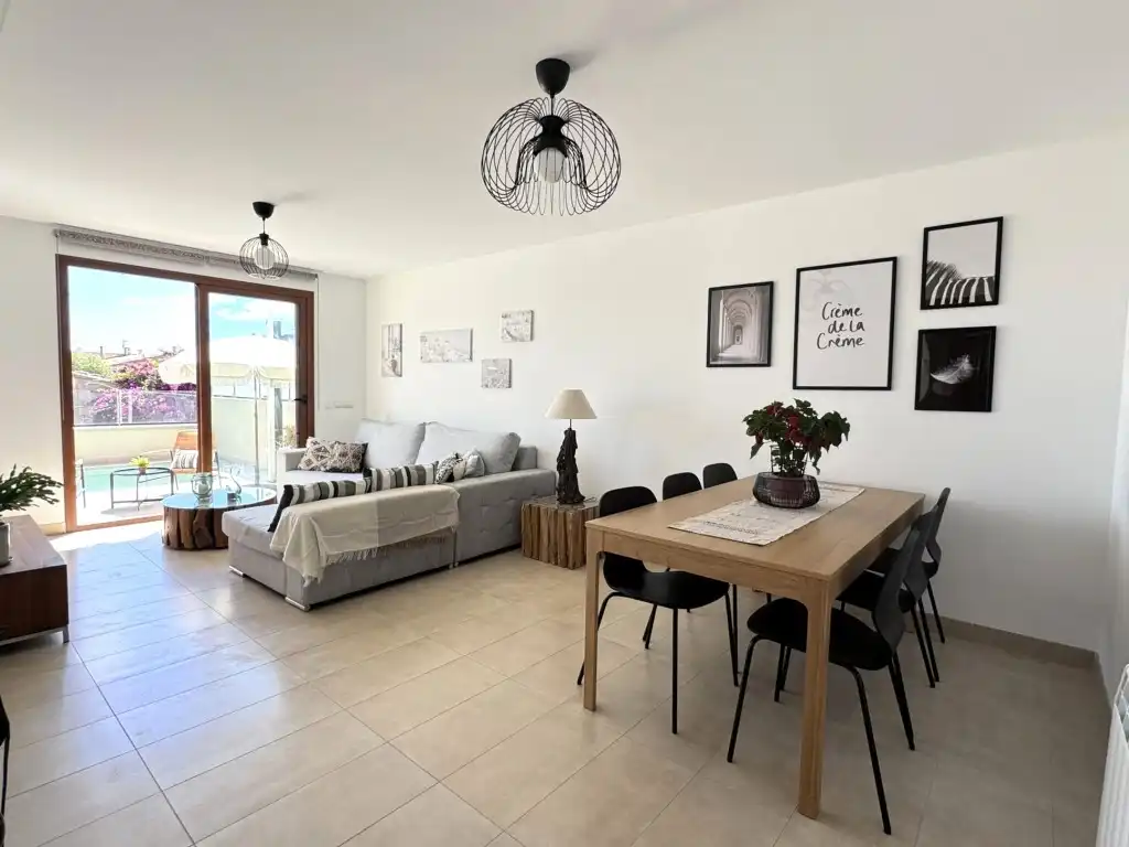 Semi-detached house with pool to rent in Selva, imagen 3
