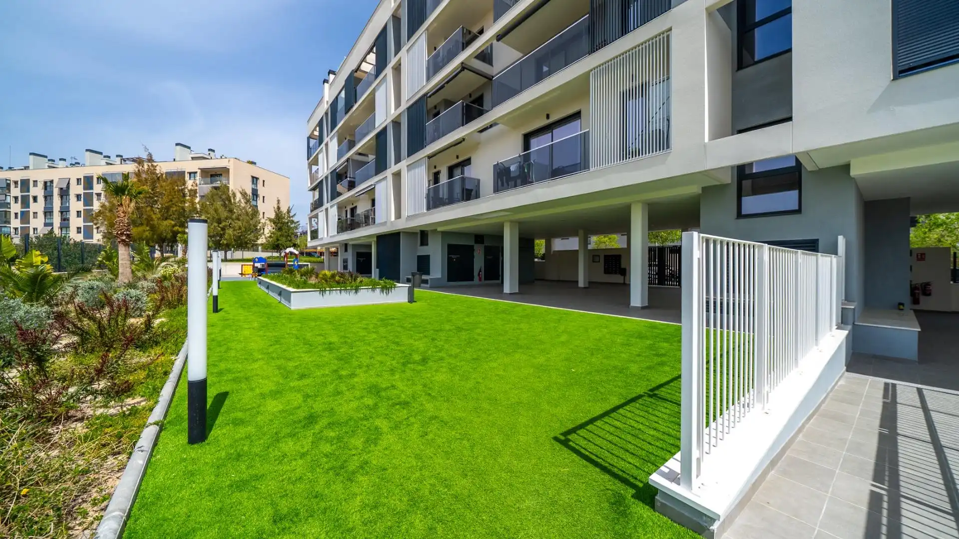 Terrace of Flat for sale in Alicante / Alacant  with Air Conditioner, Private garden and Terrace