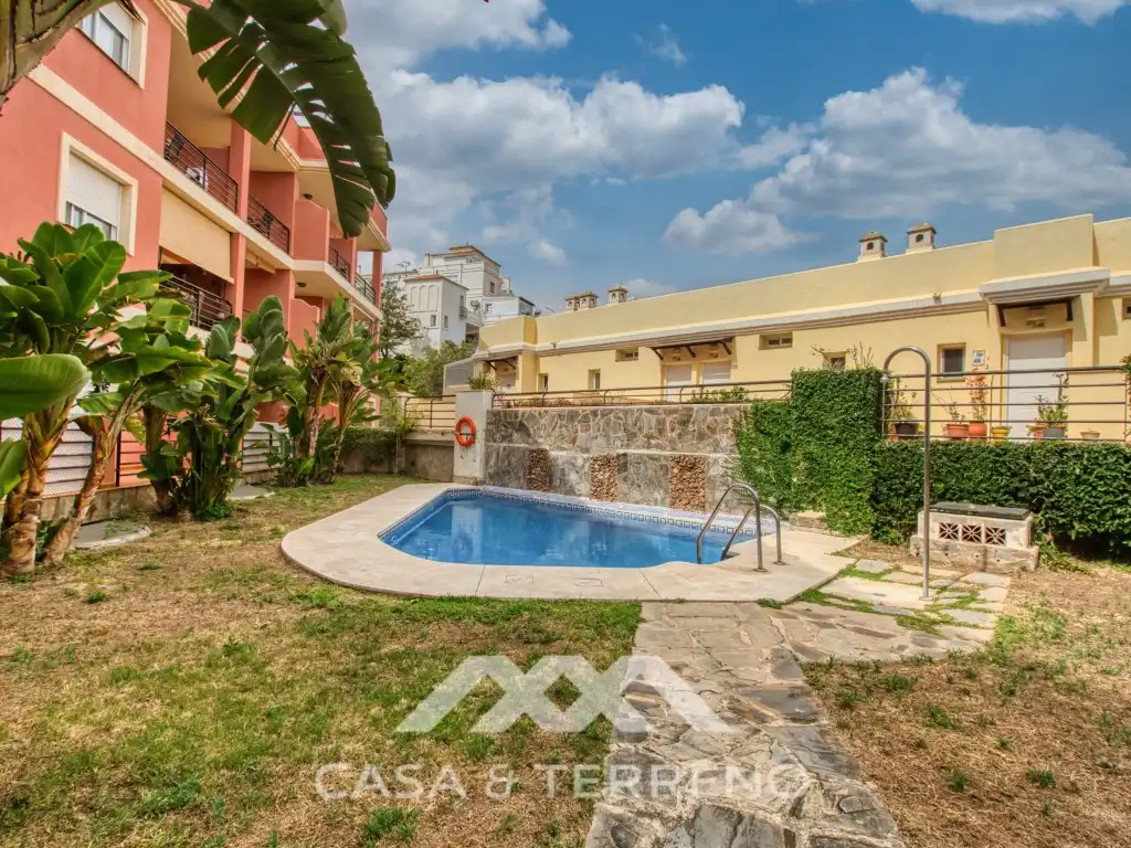 Exterior view of Study for sale in Rincón de la Victoria  with Terrace and Community pool