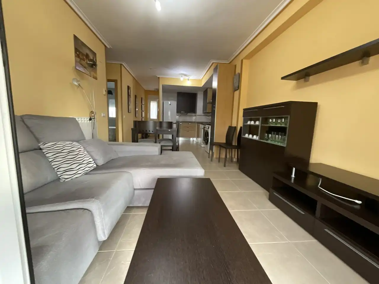 Living room of Flat for sale in Alesanco  with Heating, Terrace and Furnished