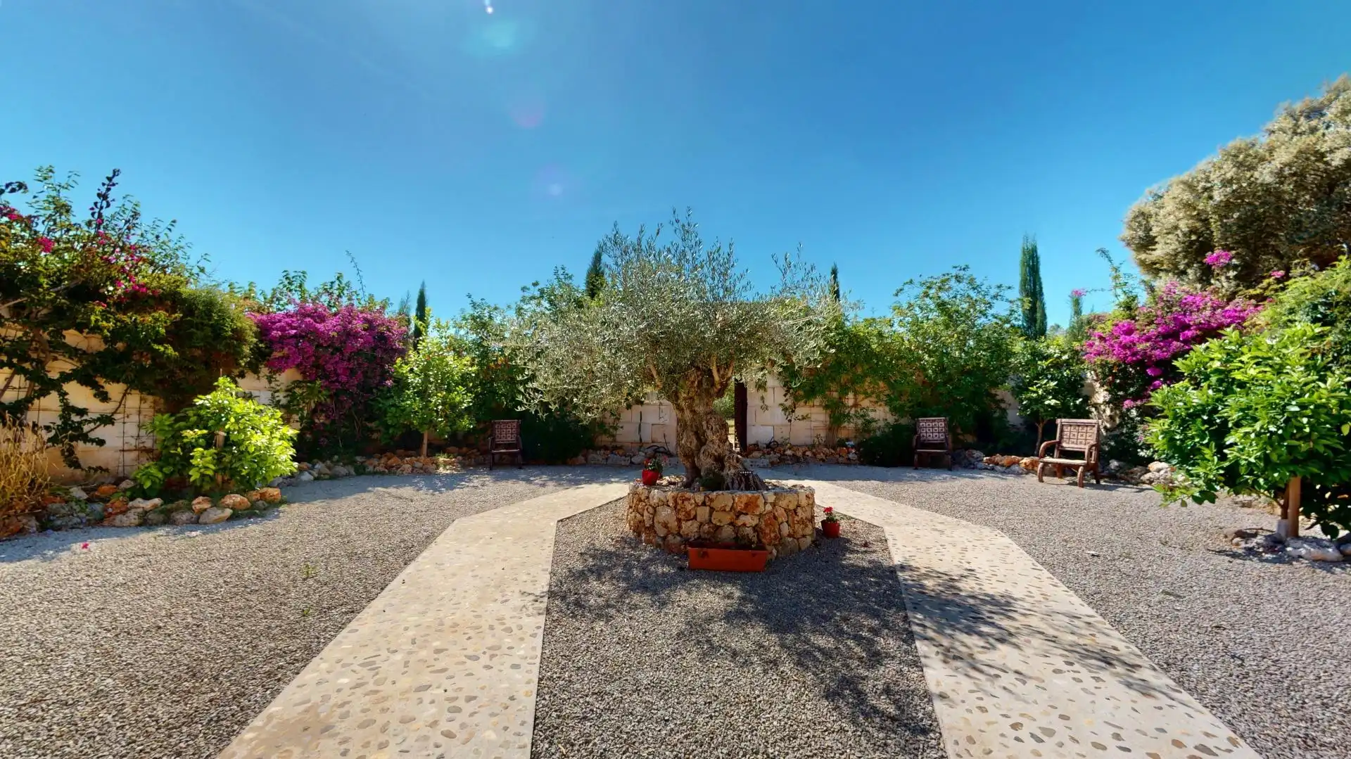 Jardí de Finca rústica en venda en Sencelles amb Aire condicionat, Calefacció i Jardí privat