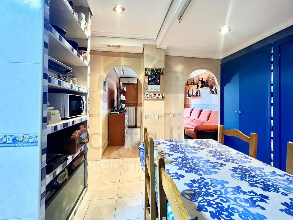 Kitchen of Flat for sale in  Logroño  with Air Conditioner, Heating and Terrace